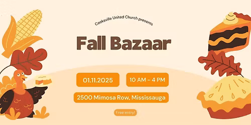 Cooksville United Church Bazaar