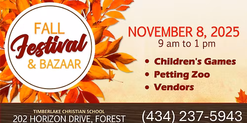 Fall Festival & Bazaar