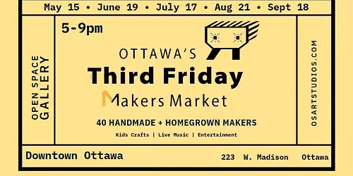 Ottawa's Third Friday Makers Market
