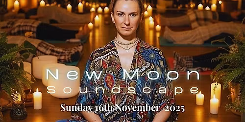 New Moon Scorpio Sound Bath & Tai Chi |Dual-Artist &Vision Reading|Enfield