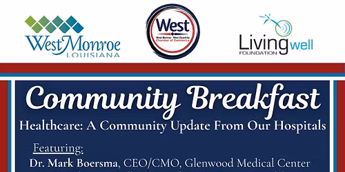 Community Breakfast: Healthcare: A Community Update From Our Hospitals