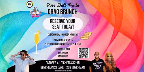 Pine Belt Pride: Drag Brunch