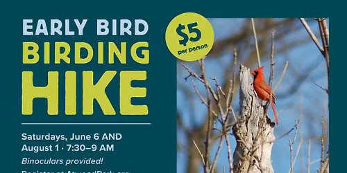 August Early Bird Birding Hike