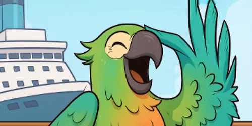 The Macaw on the Cruise Ship