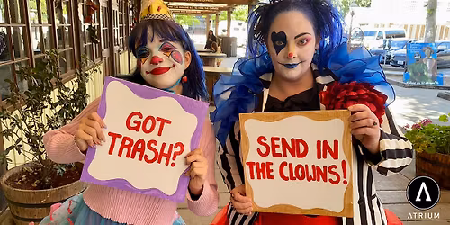 Community Clean Up Clowns - Old Sacramento