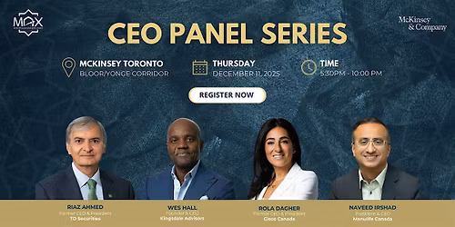 MAX CEO Panel Series  | Leadership at Scale