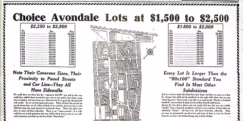 Avondale Walking Tour