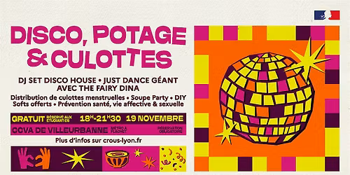 Disco, potage et culottes \u2728