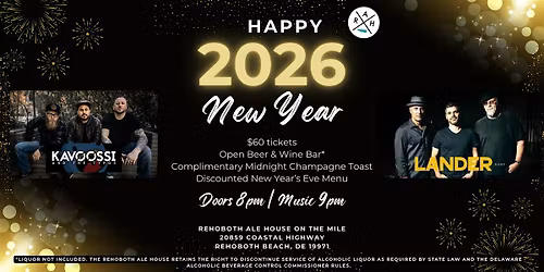 New Years Eve Dance Party - w\/ Kavoossi & The Typos & Ian Lander Trio