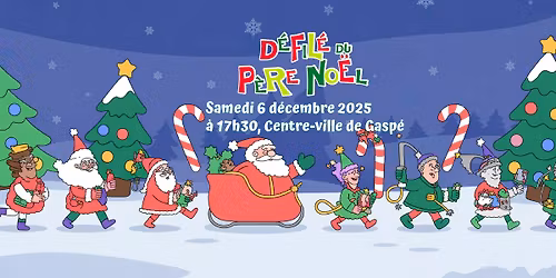 12e Parade du P\u00e8re No\u00ebl \u00e0 Gasp\u00e9 (2025)