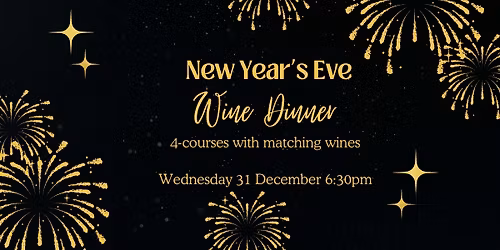 New Year's Eve Canberra Wine Dinner