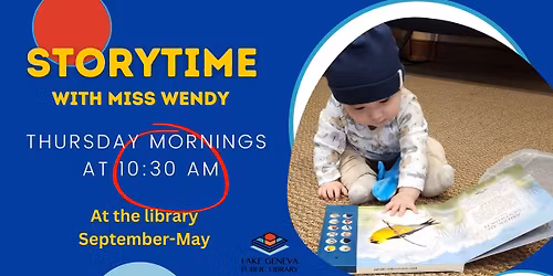 Storytime with Miss Wendy