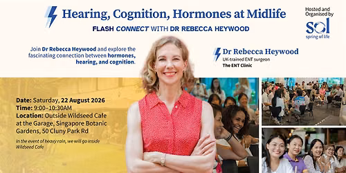 Hearing, Cognition, and Hormones in Midlife | Dr. Rebecca Heywood, ENT
