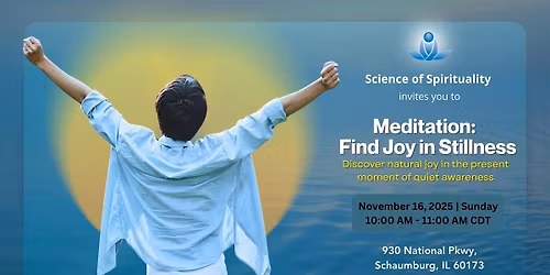 Meditation: Find Joy in Stillness