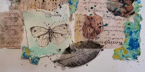 Sesiynau Collage a Chyfryngau  Cymysg \/ Collage & Mixed Media Sessions