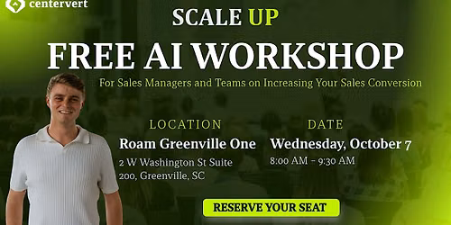 Scale Up AI Workshop (For Sales Managers and Teams)
