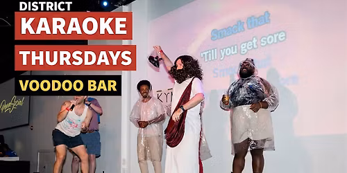 District Karaoke  League | Thursdays @ Voodoo\/Craft - Summer 2026