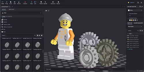 Digital LEGO Building for Kids