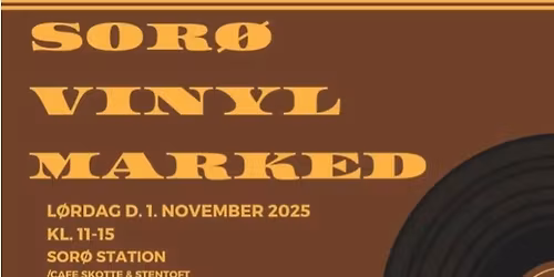 Sor\u00f8 Vinylmarked GRATIS ENTR\u00c9