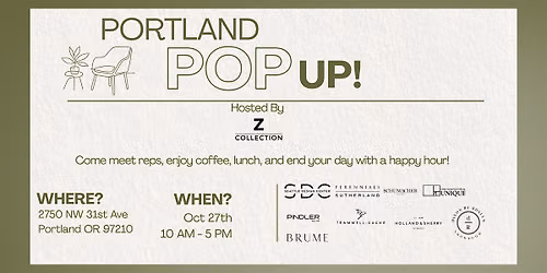 Portland SDC Pop-up Event