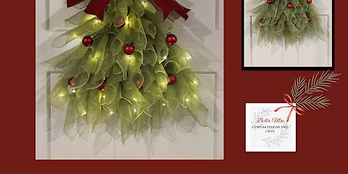 Christmas Tree Wreath Workshop with Bella Mae