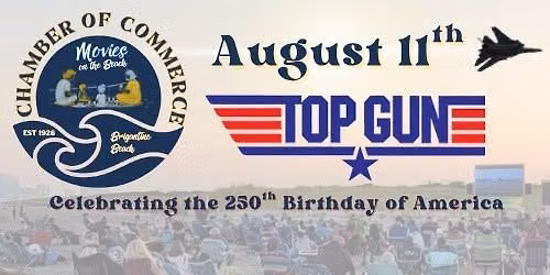 Top Gun - Movies on the Beach - August 11, 2026
