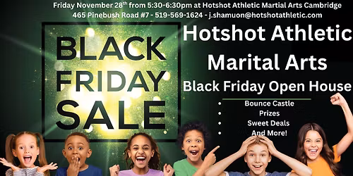 Hotshot Athletic Open House\/Black Friday Sale
