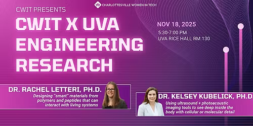 CWIT X UVA Engineering Research