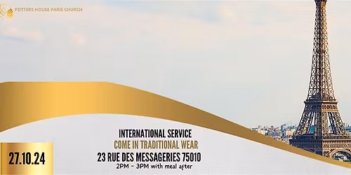 Two year celebration - Join us for an International service