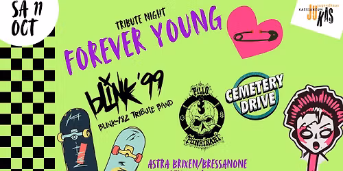 Forever Young - Tribute Night w/ Blink 99 - Cemetery Drive - Pillo
