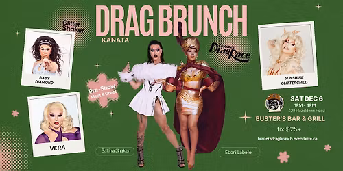 DRAG BRUNCH at Buster's Bar & Grill Kanata!