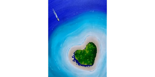 Love Island - Paint and Sip in Orange County | Classpop!\u2122