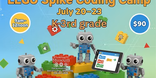 LEGO Spike Coding Camp K-3