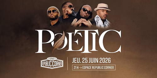 Les Poetic Lover en concert \u00e0 l'Espace Republic Corner ! 