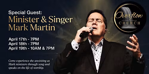 Mark Martin at Overflow International Church