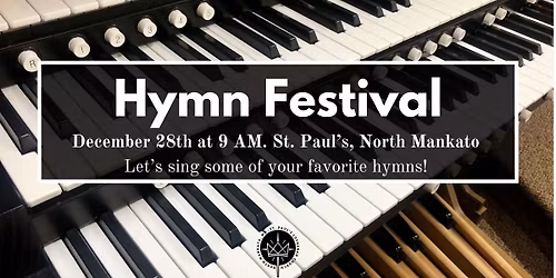 Hymn Festival. December 28th. 