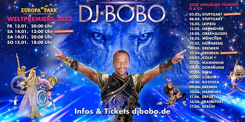 DJ Bobo Oberhausen Tickets
