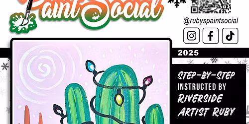 Paint n' Sip Event!! LIT Cactus!!