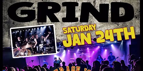 GRIND at Average Joes Beernasium in Baldwinsville NY 8pm-11pm