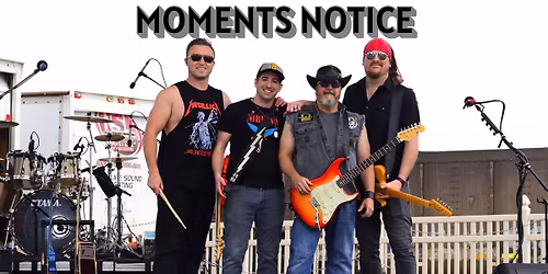 Moments Notice at The Landing Bar - 17 & 18 April 2026