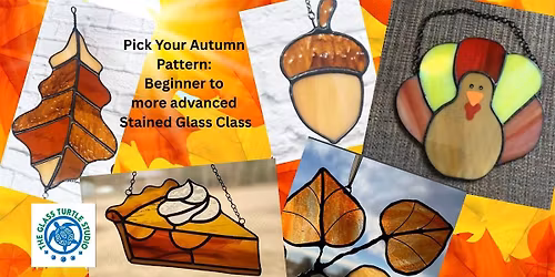 Thanksgiving\/Autumn pick a pattern-stained glass event