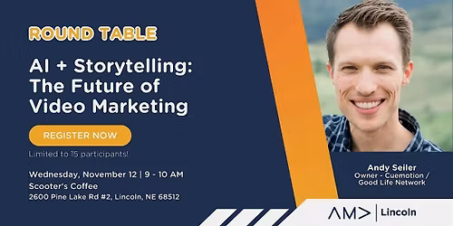 AI + Storytelling Round Table with Andy Seiler