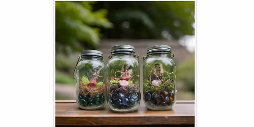 Solar Fairy Jars @ The Atrium at Crown Isle