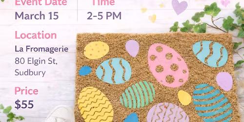 Easter DIY Doormat Workshop