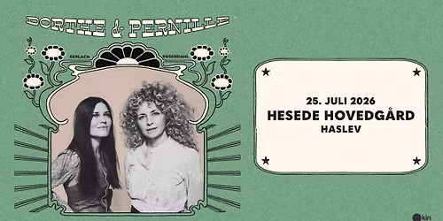 Dorthe Gerlach og Pernille Rosendahl
