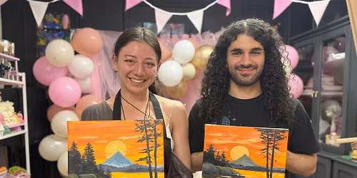 Painting session in V-art studio