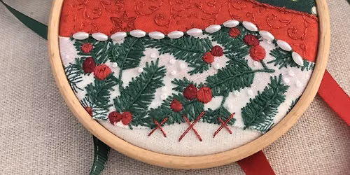 Festive Stitchscape Embroidery Workshop