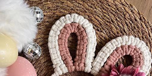 Hop & Knot: Macrame Easter Bunny Ears