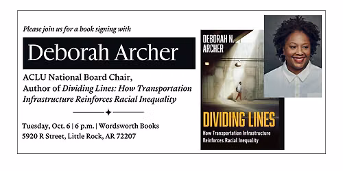 Meet Deborah Archer: Dividing Lines Book Signing