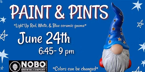 Ceramic Gnome Tea Light Paint Night